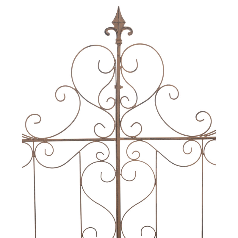 Lot de 2 treillis Mandevilla brun antique