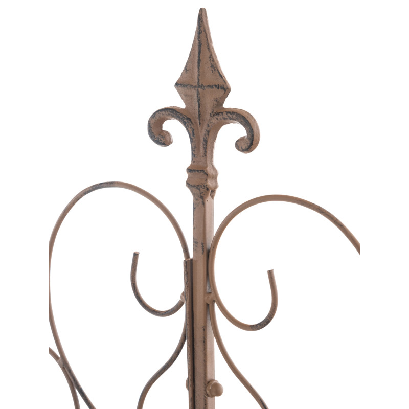 Lot de 2 treillis Mandevilla brun antique