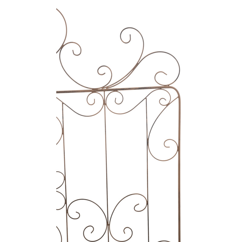 Lot de 2 treillis Mandevilla brun antique