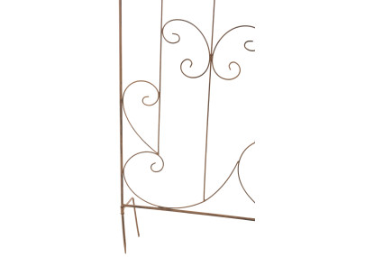 Lot de 2 treillis Mandevilla brun antique