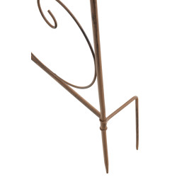 Lot de 2 treillis Mandevilla brun antique