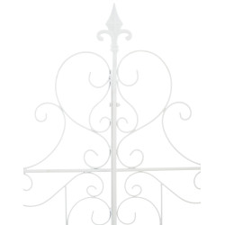 Ensemble de 2 treillis Mandevilla blancs