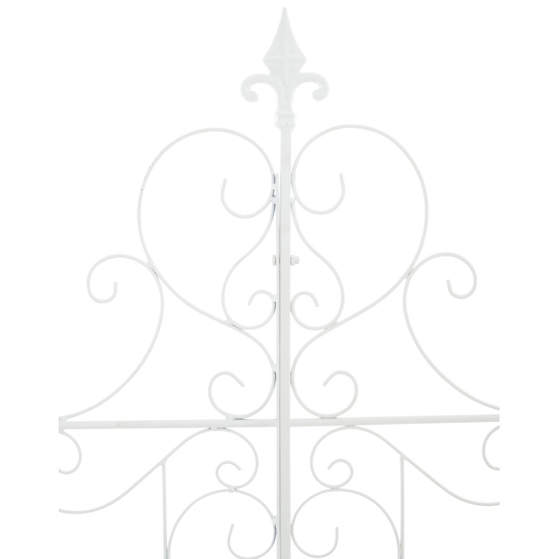 Ensemble de 2 treillis Mandevilla blancs