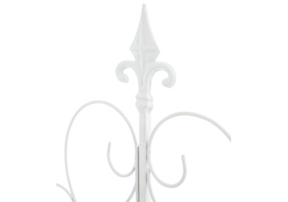 Ensemble de 2 treillis Mandevilla blancs