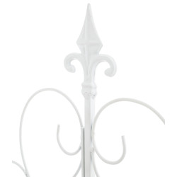 Ensemble de 2 treillis Mandevilla blancs