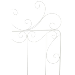 Ensemble de 2 treillis Mandevilla blancs