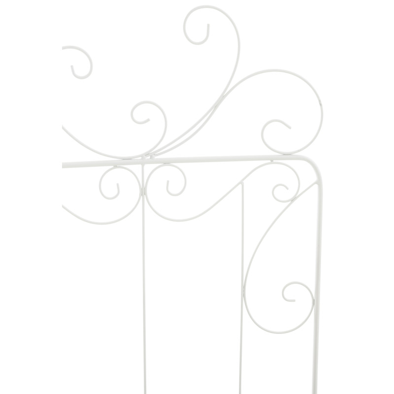 Ensemble de 2 treillis Mandevilla blancs