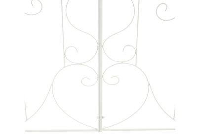 Ensemble de 2 treillis Mandevilla blancs