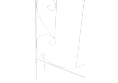 Ensemble de 2 treillis Mandevilla blancs