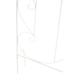 Ensemble de 2 treillis Mandevilla blancs