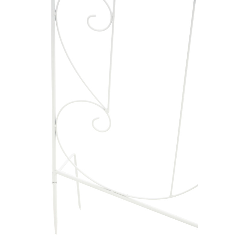 Ensemble de 2 treillis Mandevilla blancs