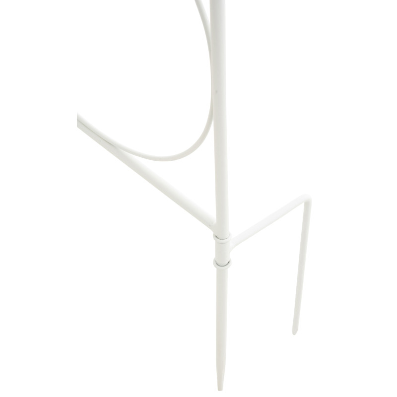 Ensemble de 2 treillis Mandevilla blancs