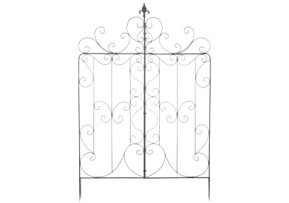 Ensemble de 2 treillis en bronze Mandevilla