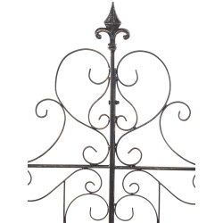 Ensemble de 2 treillis en bronze Mandevilla