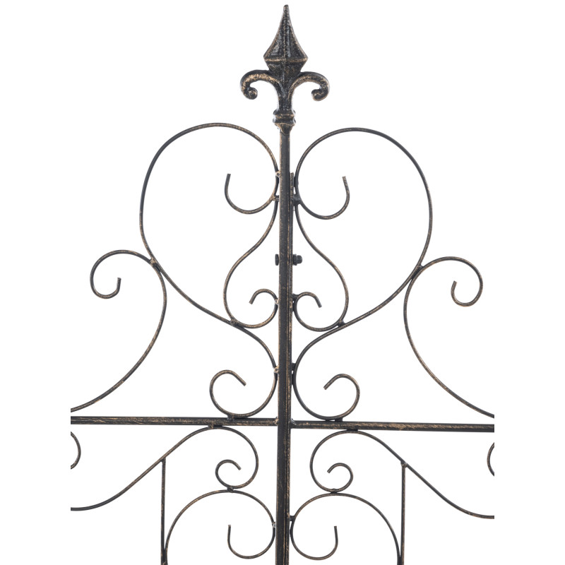 Ensemble de 2 treillis en bronze Mandevilla