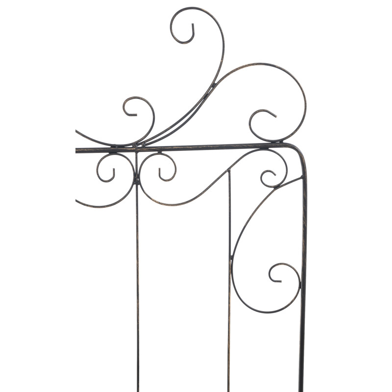 Ensemble de 2 treillis en bronze Mandevilla