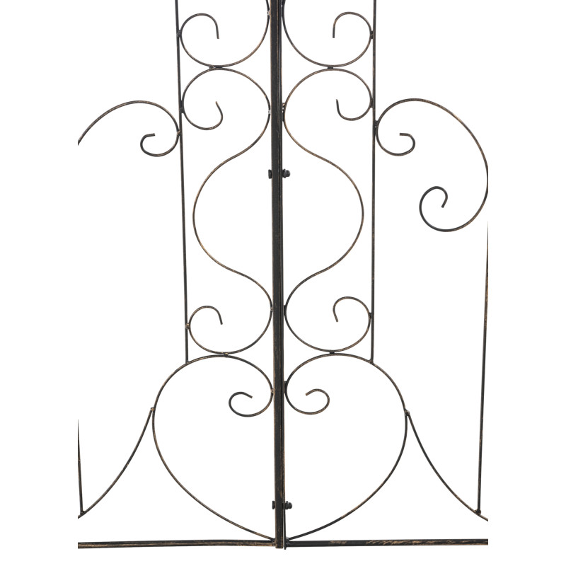 Ensemble de 2 treillis en bronze Mandevilla