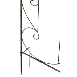 Ensemble de 2 treillis en bronze Mandevilla