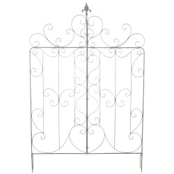 Ensemble de 2 treillis Mandevilla vert antique