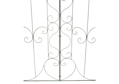 Ensemble de 2 treillis Mandevilla vert antique