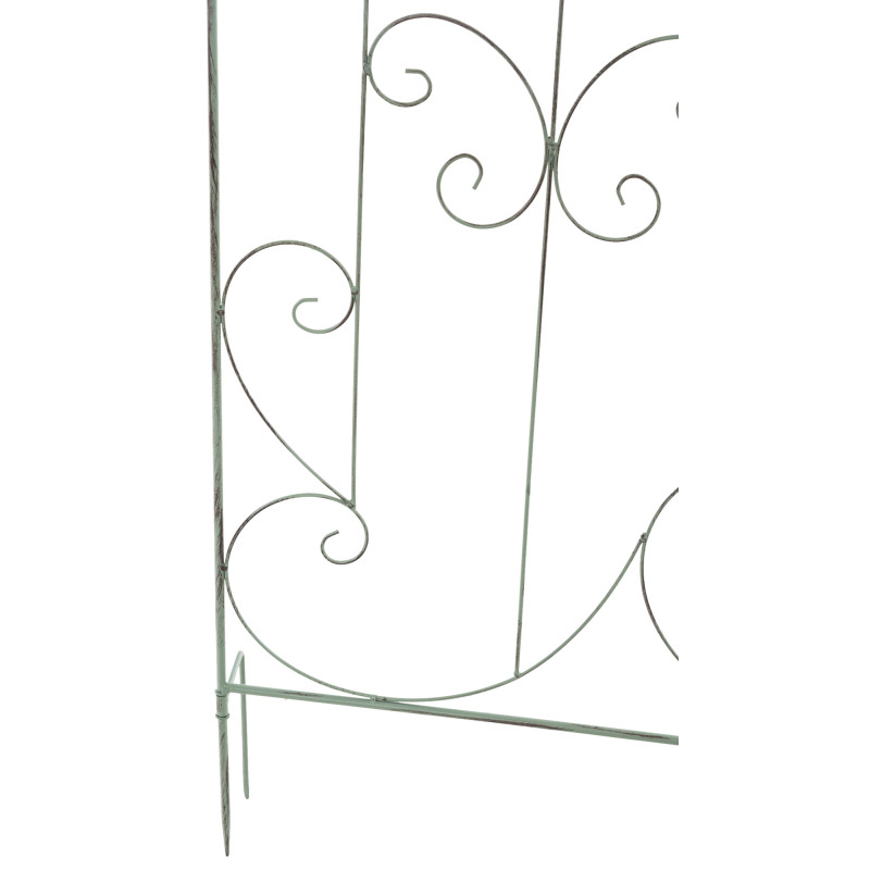 Ensemble de 2 treillis Mandevilla vert antique