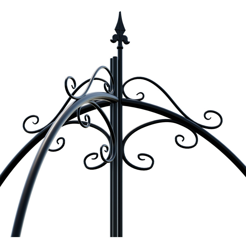 Treillis noir Flowton