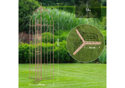 Treillis Flowton brun