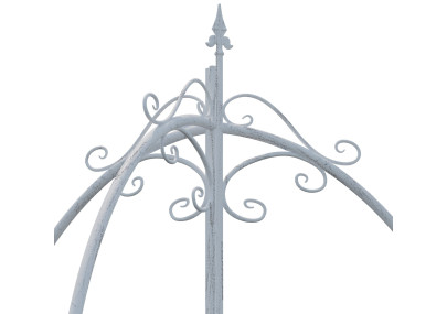 Treillis Flowton blanc antique