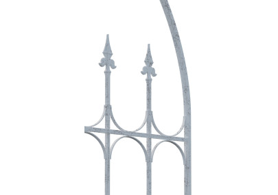 Treillis Flowton blanc antique