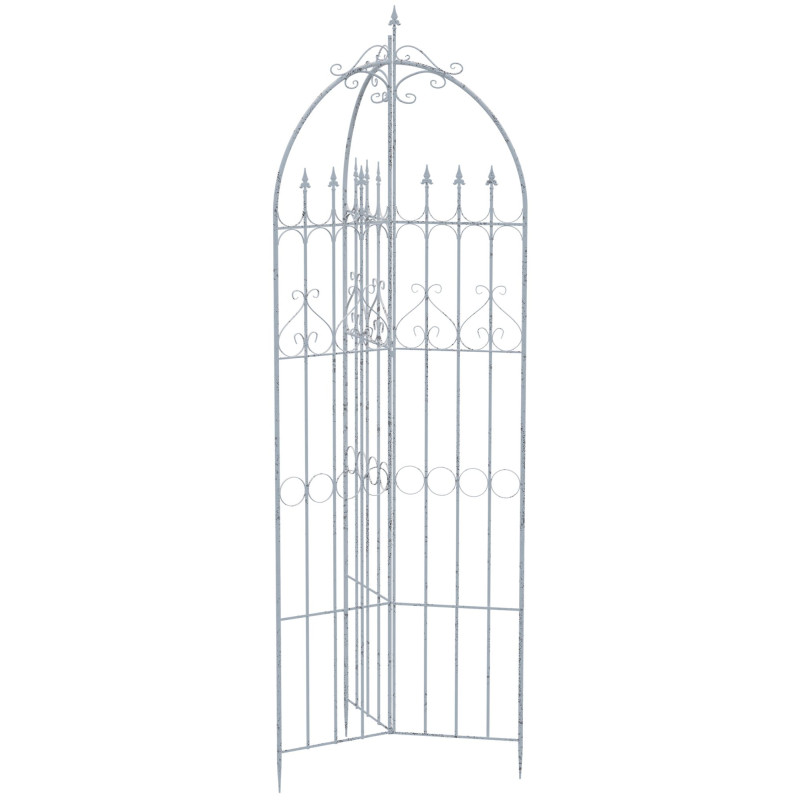 Treillis Flowton blanc antique