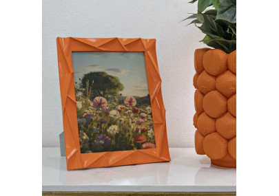 Cadre photo Orange – 25,8 × 2 × 31 cm (format intérieur : 20 × 25 cm)
