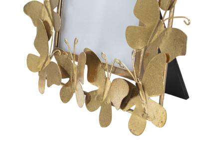 Cadre photo Papillon Glam – 28 × 11,5 × 30,5 cm (dimensions intérieures : 15 × 20 cm)