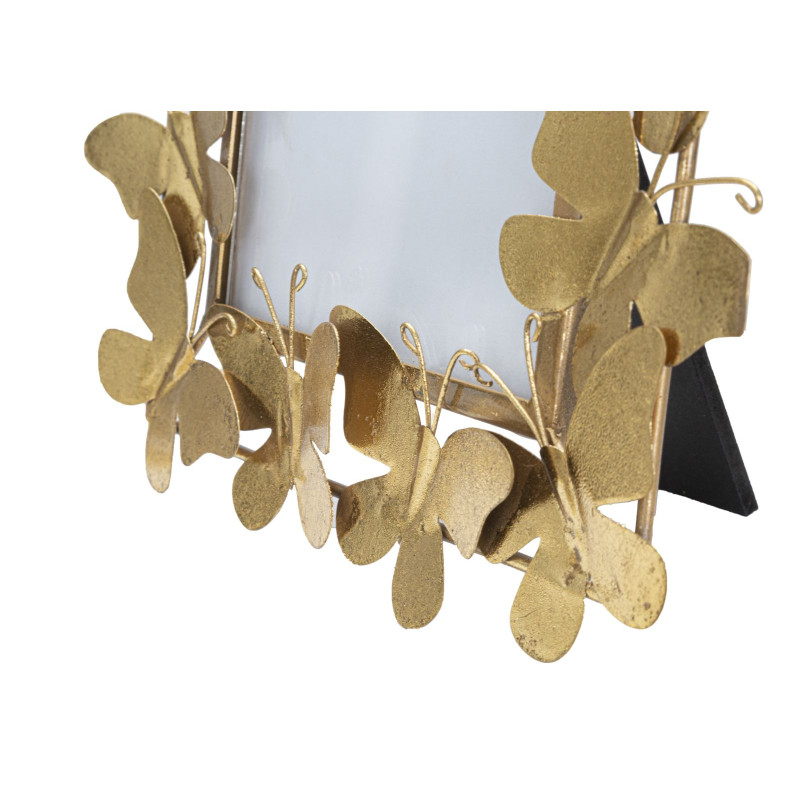 Cadre photo Papillon Glam – 28 × 11,5 × 30,5 cm (dimensions intérieures : 15 × 20 cm)