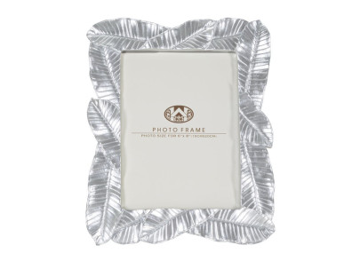 Cadre photo Lefy argent – 23 × 2,5 × 27,5 cm (dimension intérieure : 15 × 20 cm)