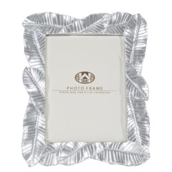 Cadre photo Lefy argent – 23 × 2,5 × 27,5 cm (dimension intérieure : 15 × 20 cm)