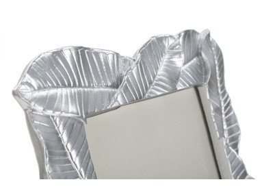 Cadre photo Lefy argent – 23 × 2,5 × 27,5 cm (dimension intérieure : 15 × 20 cm)