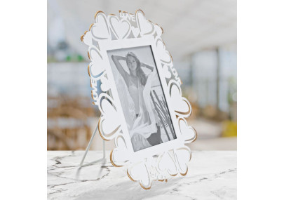 Cadre photo – 25 × 14,5 × 27,7 cm min 2 (dimension intérieure : 12,5 × 17,5 cm)