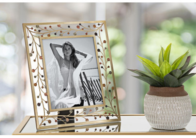 Cadre photo Bixy – 32,5 × 13,5 × 36,2 cm (dimensions intérieures : 20 × 25 cm)