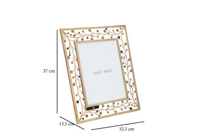 Cadre photo Bixy – 32,5 × 13,5 × 36,2 cm (dimensions intérieures : 20 × 25 cm)