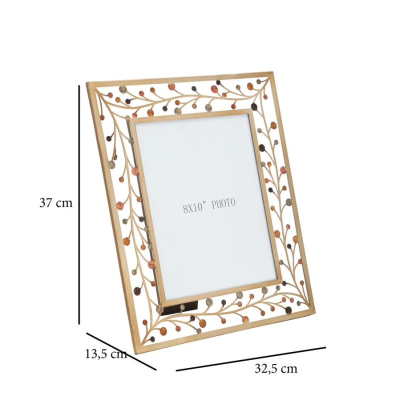 Cadre photo Bixy – 32,5 × 13,5 × 36,2 cm (dimensions intérieures : 20 × 25 cm)