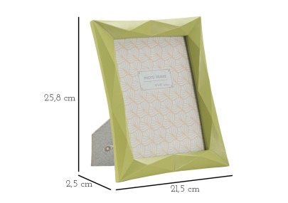 Cadre photo Greeny – 21,5 × 2,5 × 25,8 cm (format intérieur : 15 × 20 cm)
