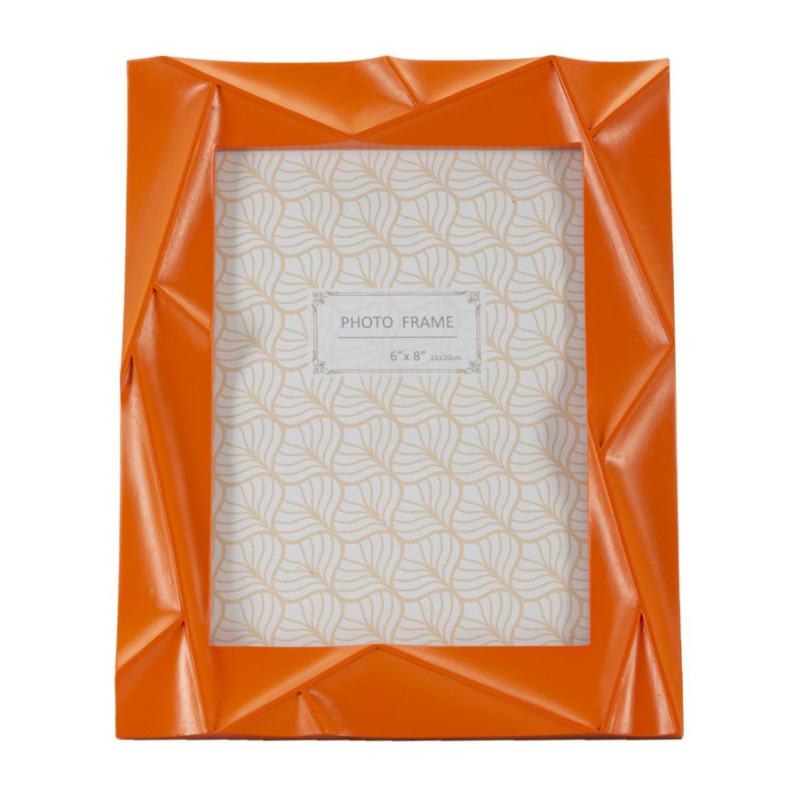 Cadre photo Orange – 20,8 × 2 × 26 cm (format intérieur : 15 × 20 cm)