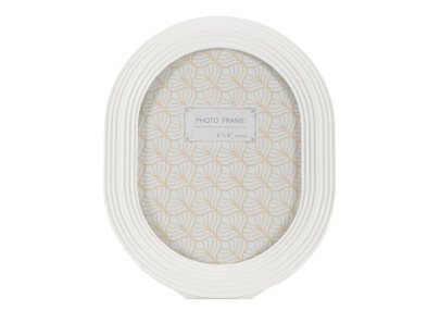 Cadre photo Ovale – 20 × 2 × 25 cm (format intérieur : 15 × 20 cm)