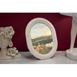 Cadre photo Ovale – 20 × 2 × 25 cm (format intérieur : 15 × 20 cm)
