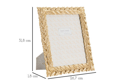 Cadre photo Solis – 26,7 × 1,8 × 31,8 cm (format intérieur : 20 × 25 cm)