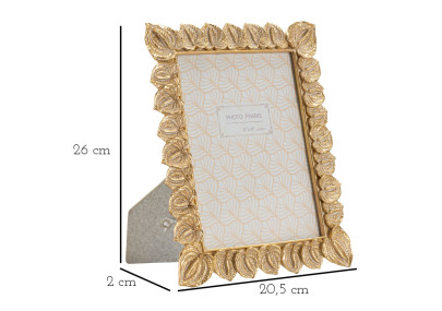 Cadre photo Anthurium – 20,5 × 2 × 26 cm (format intérieur : 15 × 20 cm)