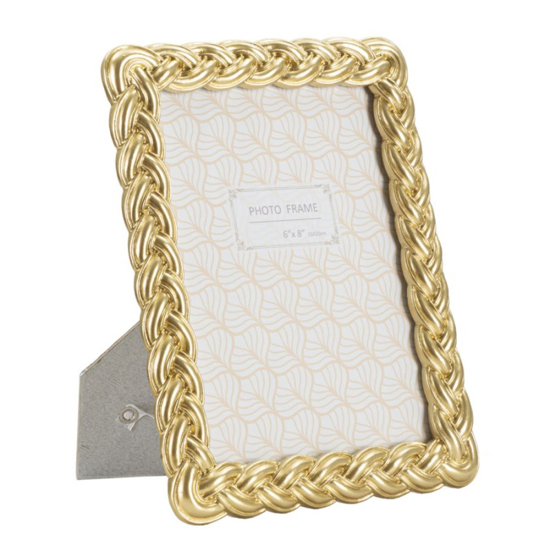 Cadre photo Corde – 19 × 2 × 24,5 cm (format intérieur : 15 × 20 cm)