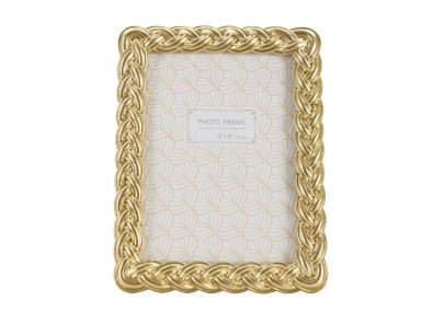 Cadre photo Corde – 19 × 2 × 24,5 cm (format intérieur : 15 × 20 cm)