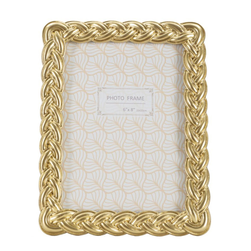 Cadre photo Corde – 19 × 2 × 24,5 cm (format intérieur : 15 × 20 cm)