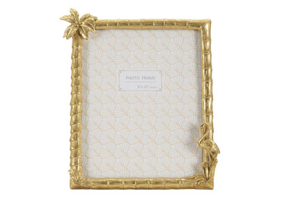 Cadre photo Flamant rose – 30 × 2,8 × 26 cm (format intérieur : 20 × 25 cm)